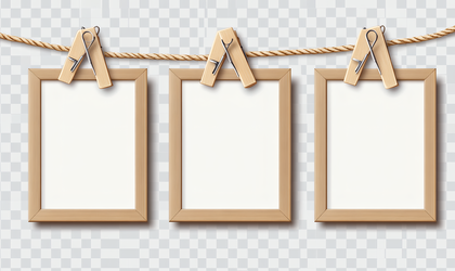 Three Frames On A Rope