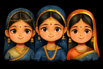 Three Indian Girls
