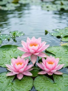 pink-water-lilies