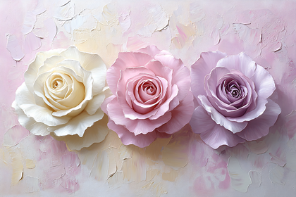 Three Roses Painting