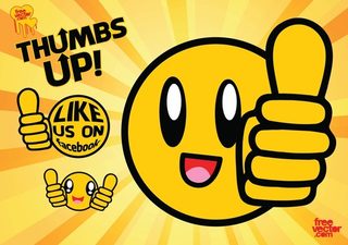 Thumbs Up Free Vector
