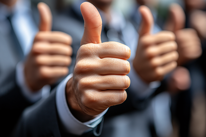 Thumbs Up Gesture
