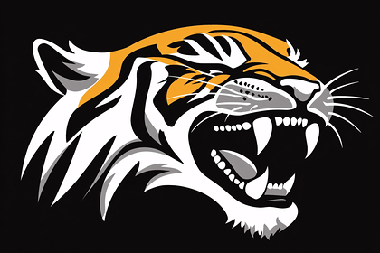 Tiger Head Roaring