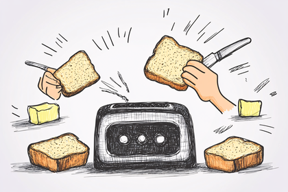 Toasted Bread with Butter