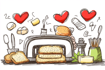 Toaster and Breakfast Elements