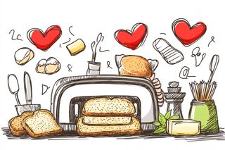 Toaster and Breakfast Elements