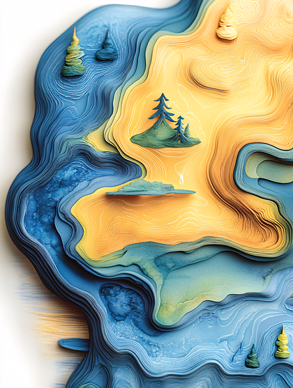 Topographic Map Layers