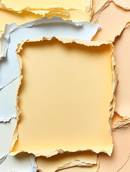 Torn Paper Frame