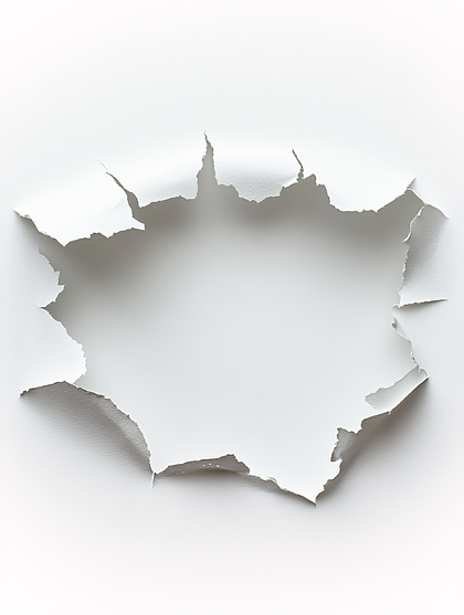 Torn Paper Hole