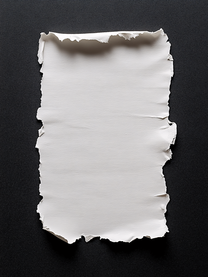 Torn Paper On Black Background