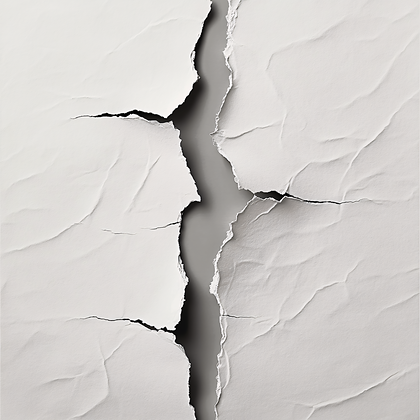 Torn White Paper Texture