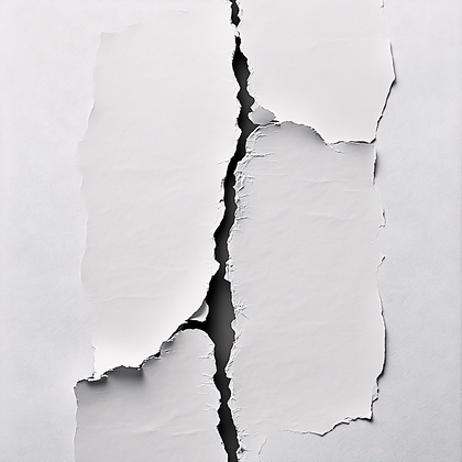 Torn White Paper Texture