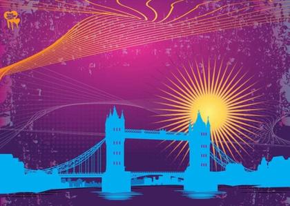 Tower Bridge Free Vector