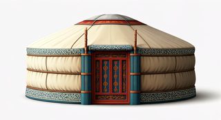 mongolian yurt dwelling