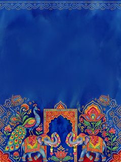 Indian Watercolor Festive Background