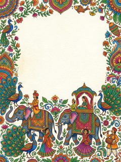 indian wedding border