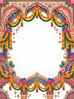 indian wedding frame