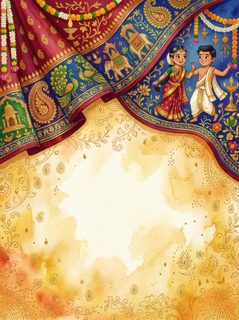 Indian wedding invitation