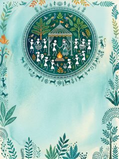 warli wedding invitation