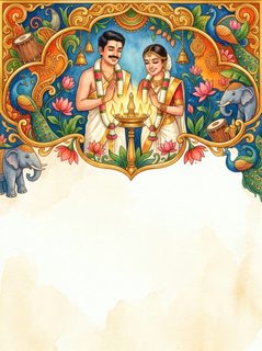 indian wedding invitation