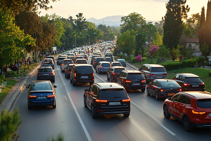 Traffic Jam at Rush Hour
