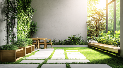 Tranquil Urban Garden Oasis