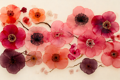 Translucent Floral Arrangement