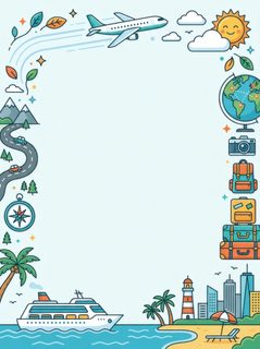 travel adventure frame