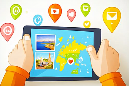 Travel Planning on Tablet