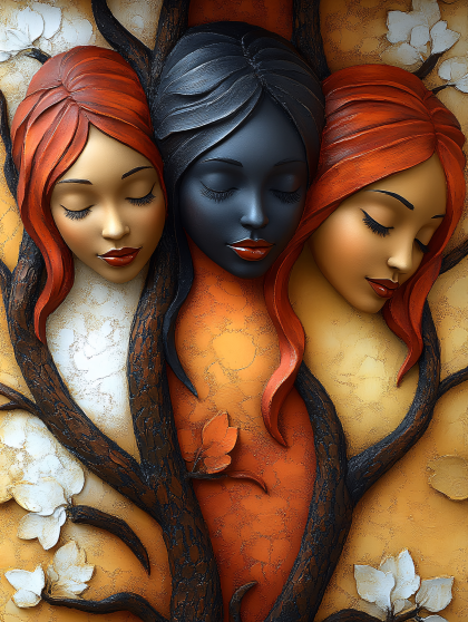 Tree Of Three Faces