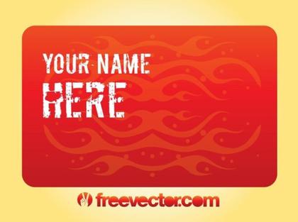 Tribal Card Free Vector