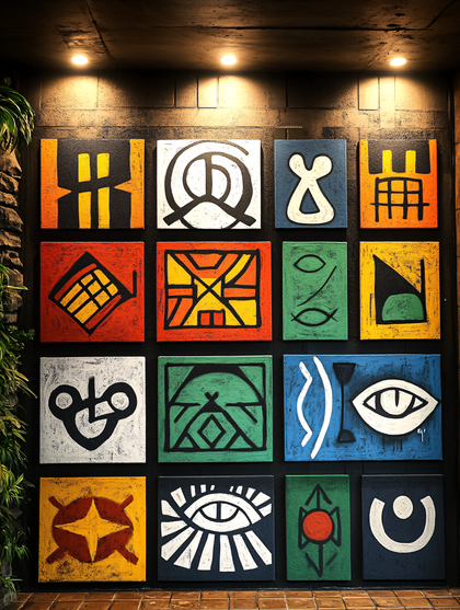 Tribal Symbol Wall Art