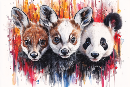 Trio of Curious Critters