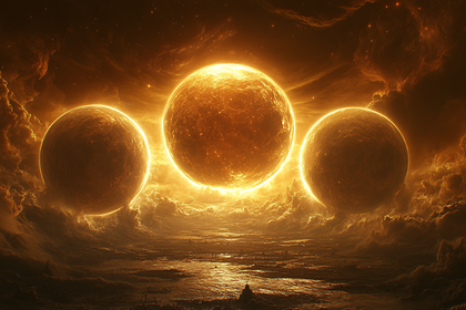 Triple Celestial Bodies