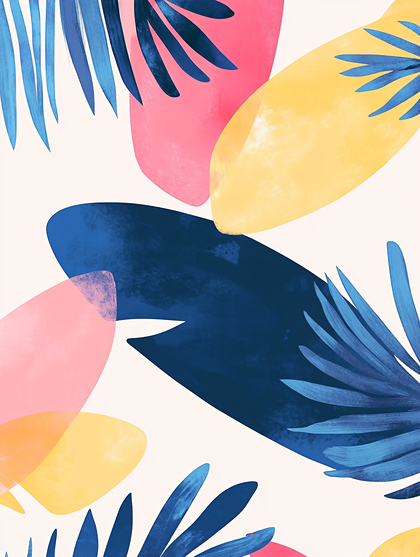 Tropical Abstract Art