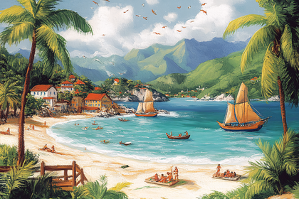 Tropical Beach Paradise