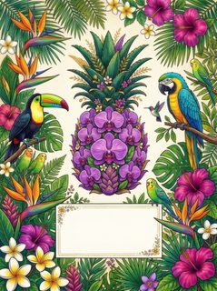 tropical-pineapple-frame