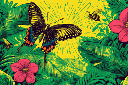 Tropical Butterfly Garden