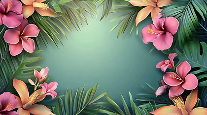 Tropical Floral Arrangement