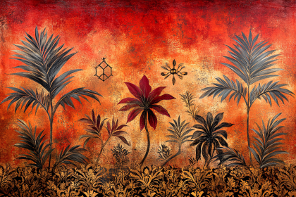 Tropical Foliage and Ornamentation