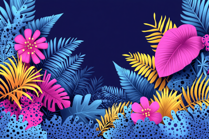 Tropical Foliage Illustration