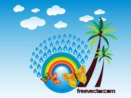 Tropical Free Vector