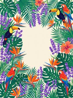 tropical-bird-frame