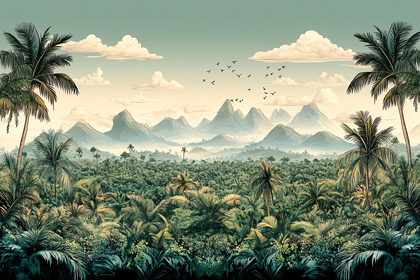 Tropical Jungle Vista