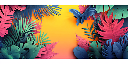 Tropical Leaf Arrangement
