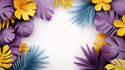 Tropical Leaf Arrangement