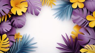 Tropical Leaf Arrangement