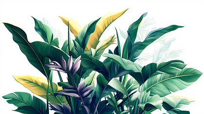 Tropical Leaf Burst