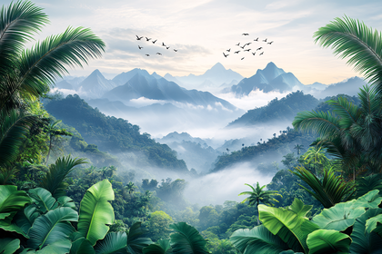 Tropical Mountain Vista