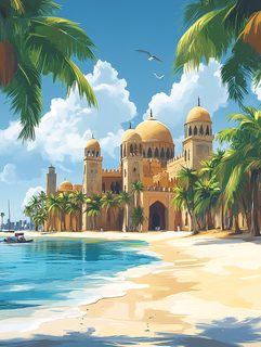Tropical Oasis Palace